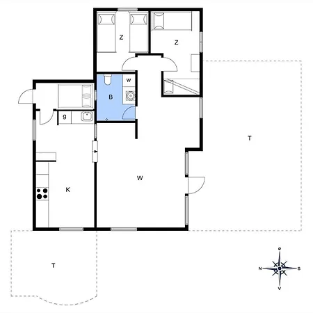 Casa vacanze 30058-malling-ronnevaenget-23 *